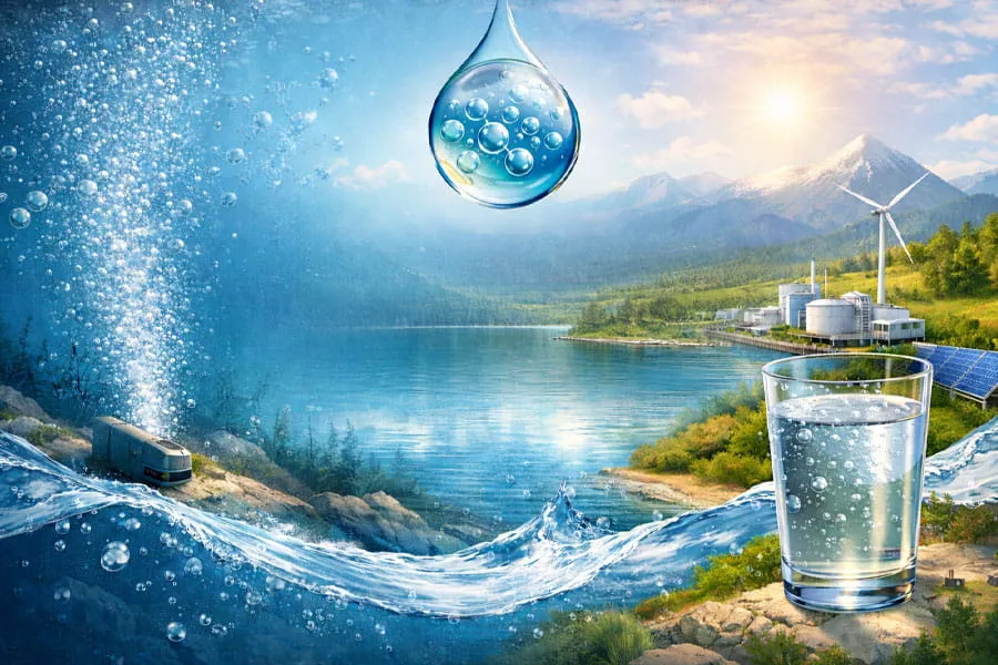 Nanobubble for drinking water
