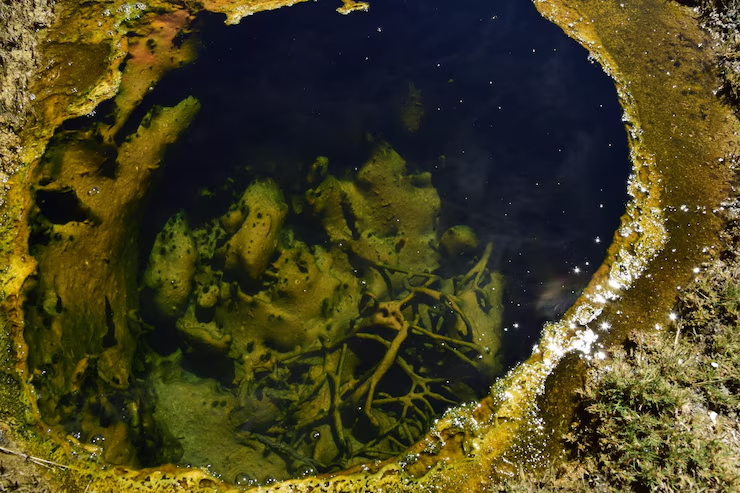 Ultrasonic algae in wastewater