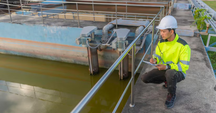 Ultrasonic algae water reservoirs