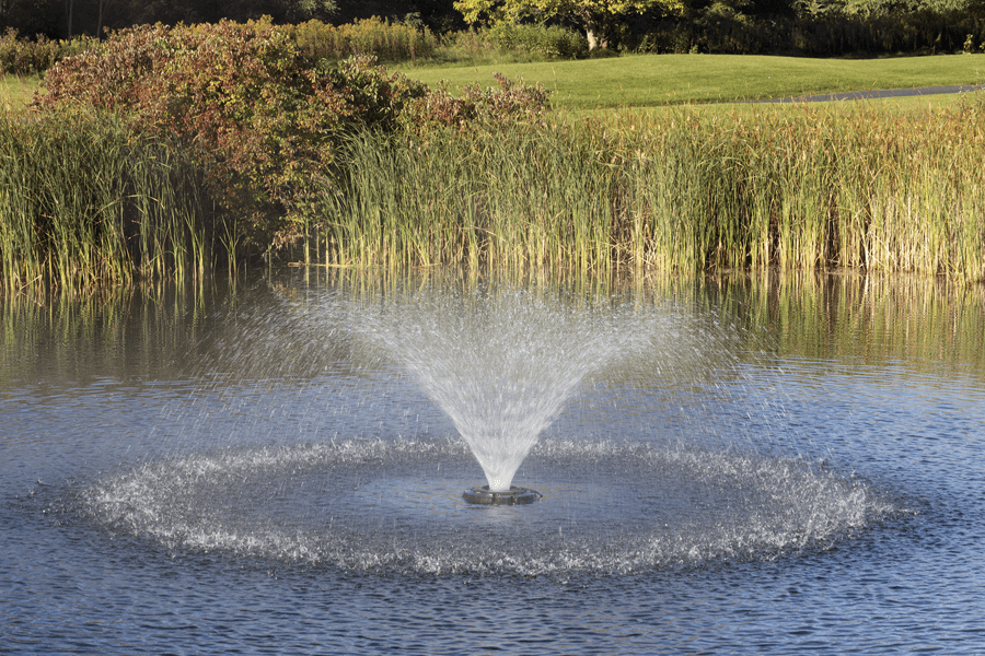 large pond aerator system